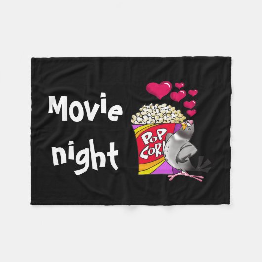 Filmnacht Fleece Deken (Voorkant (Horizontaal))