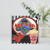 Filmnacht Kaart (Staand voorkant)