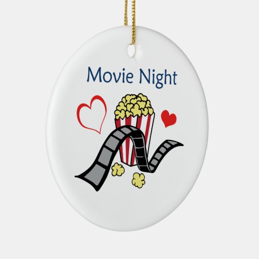 Filmnacht Keramisch Ornament (Rechts)