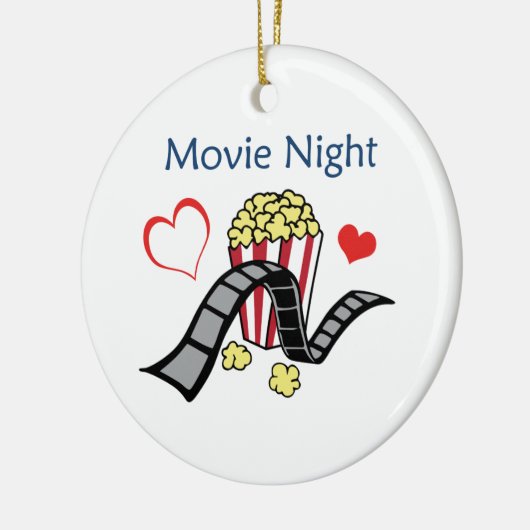 Filmnacht Keramisch Ornament (Links)