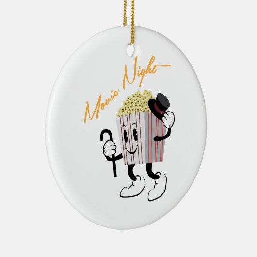 Filmnacht Keramisch Ornament (Rechts)