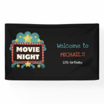 Filmnacht op dag van geboorte Bioscoopverwelkoming