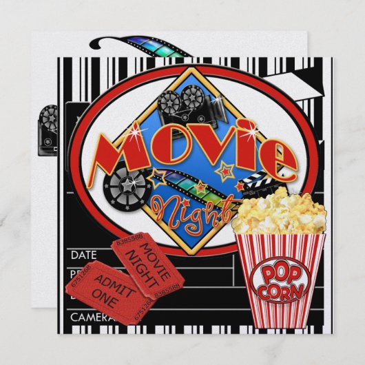 Filmnacht! SRF Kaart (Voorkant / Achterkant)