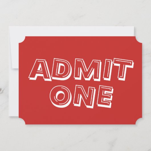 Filmnachtslapelover Popcorn Birthday Red Kaart (Achterkant)