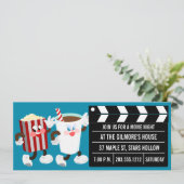 Filmnachtuitvindingen (Blauwgroen) Kaart (Staand voorkant)