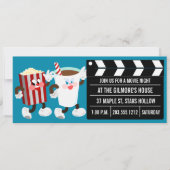 Filmnachtuitvindingen (Blauwgroen) Kaart (Voorkant)