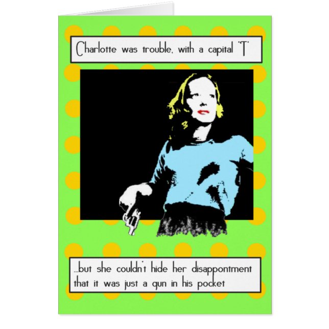 Filmnoir: Meisje met Pistool (Pop kunst) (Voorkant)