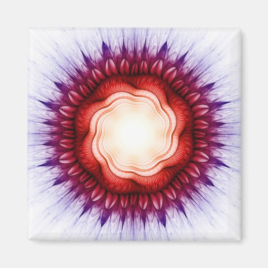 Filmomhulde ornament magneet (Voorkant)