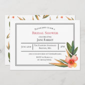 Filmomhulde waterverf kaart (Voorkant / Achterkant)