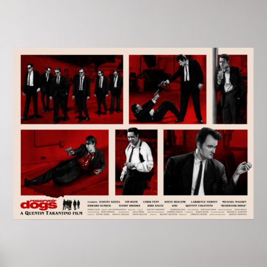 Filmontwerp reservoir Dogs Poster (Voorkant)