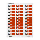 filmopname etiket (Full Sheet)