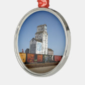Filmore Grain Train Metalen Ornament (Links)