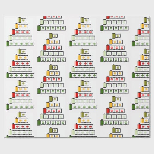 Filmoverlooppapier Cadeaupapier (Vlak)