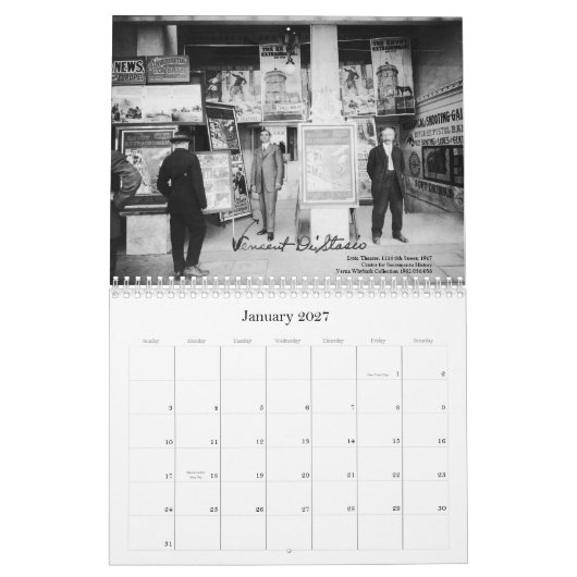 Filmpaleizen voor Sacramento Kalender (Jan 2027)