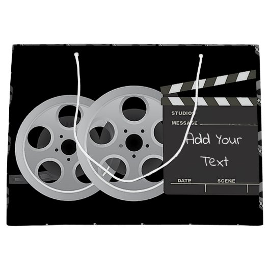 Filmpaling, Clapperboard Large Clapperboard Bag Groot Cadeauzakje (Voorkant)