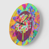 Filmpalm Snoep - kleurrijke Abstracte un Grote Klok (Hoek)