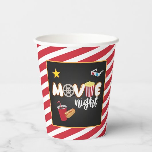 Filmpapier Papieren Bekers (Achterkant)