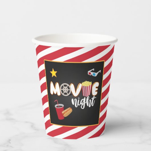 Filmpapier Papieren Bekers (Voorkant)