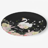 Filmpapier voor bloemkool Zwan Birthday Paper Bord (Gekanteld)