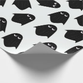 Filmpapier voor spoken, silhouet cadeaupapier (Hoek)