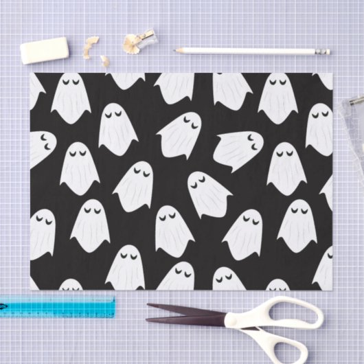 Filmpapier voor spoken, silhouet tissuepapier (Craft)