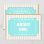 Filmpartij Bruin Blauw Kaart (Voorkant / Achterkant)