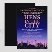 Filmpartij Hens-/Lingerie Poster Kaart (Voorkant / Achterkant)