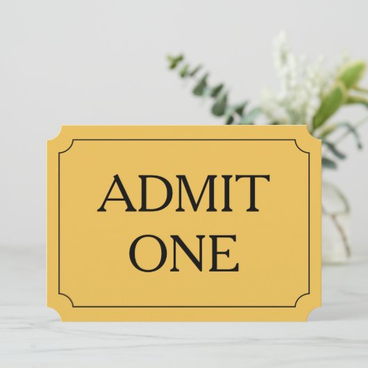 Filmpartij Kaart (Staand voorkant)