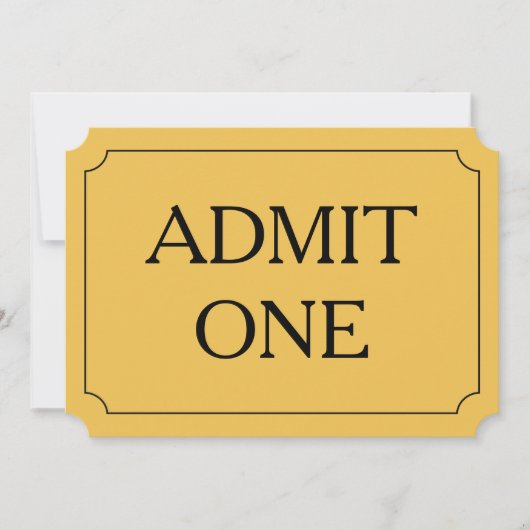 Filmpartij Kaart (Voorkant)