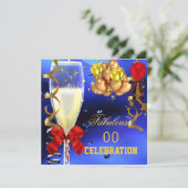 Filmpartij van Fabulous Party - Red Gold Blue Kaart (Staand voorkant)