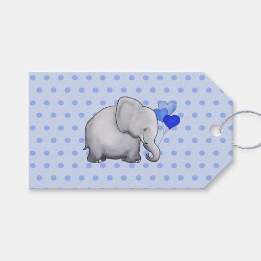 Filmpartij van het Baby Cadeaulabel (Voorkant (Horizontaal))