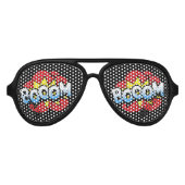 Filmpatronen voor dynamische straatkunst Graffiti Aviator Zonnebril (Voorkant)