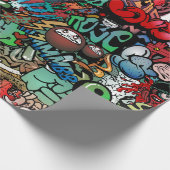 Filmpatronen voor dynamische straatkunst Graffiti Cadeaupapier (Hoek)