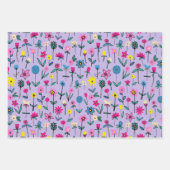 Filmpatroon van Kinder flessen Inpakpapier Vel (Voorkant)