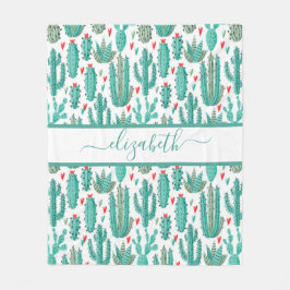 Filmpatroon van witte tonijn fleece deken