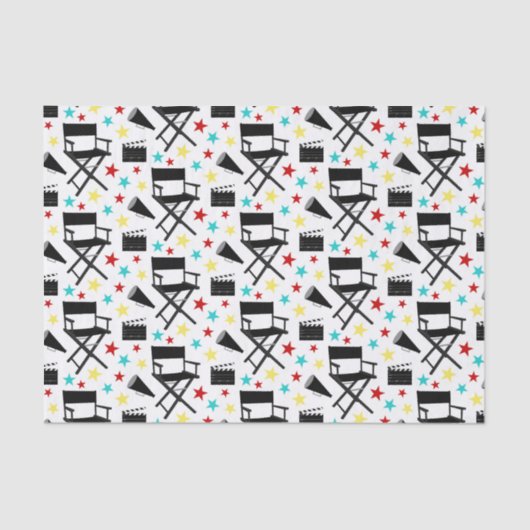 Filmpatroonweefsel Tissuepapier (Voorkant)