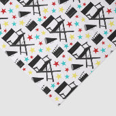 Filmpatroonweefsel Tissuepapier (Detail)