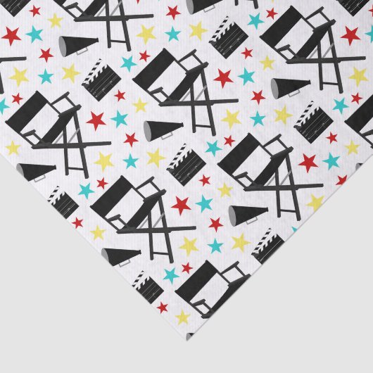 Filmpatroonweefsel Tissuepapier (Detail)