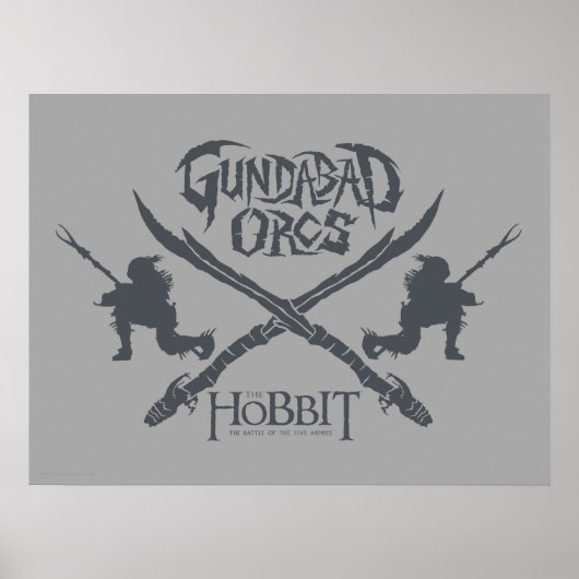 Filmpictogram Gundabad Orcs Poster (Voorkant)