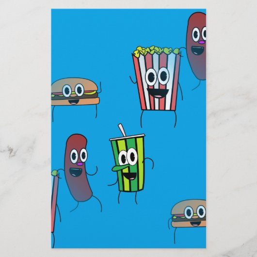 filmpopcorn briefpapier (Voorkant)