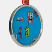 filmpopcorn metalen ornament (Rechts)