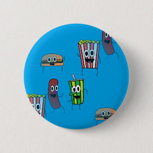 filmpopcorn ronde button 5,7 cm