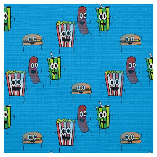 filmpopcorn stof (Swatch)