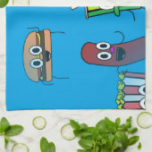 filmpopcorn theedoek (Gevouwen)