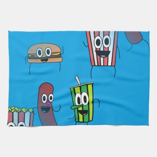 filmpopcorn theedoek (Horizontaal)