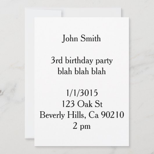 filmpopcorn-uitnodiging kaart (Achterkant)