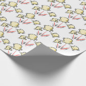 Filmpopcornflap filmpoppakpapier cadeaupapier (Hoek)