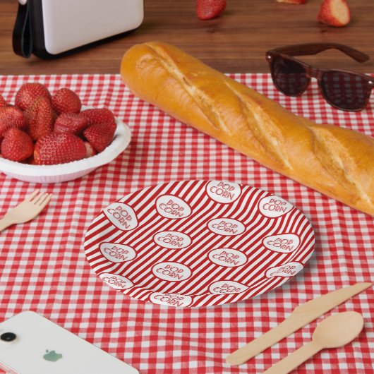 filmpopcorps papieren bordje (Picknick)