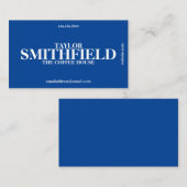 filmPoster geïnspireerd Visitekaartje (Voorkant / Achterkant)