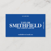  filmPoster geïnspireerd Visitekaartje (Voorkant)